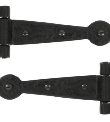 From The Anvil Black Antique 6″ T Hinge (pair)