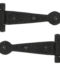 From The Anvil Black Antique 6" T Hinge (pair)