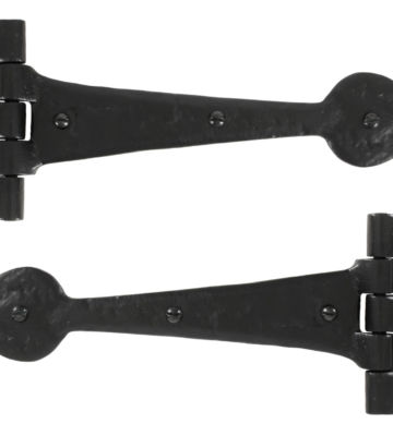 From The Anvil Black Antique 10″ T Hinge (pair)