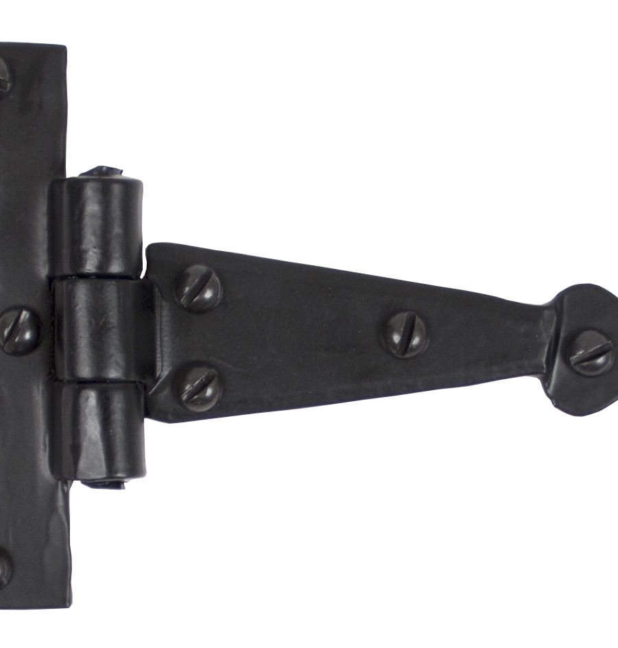 From The Anvil Black 4'' Arrow Head T Hinge (pair)