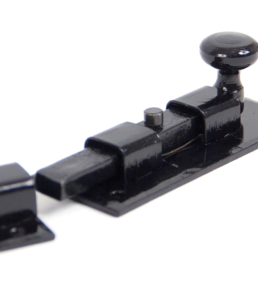 From The Anvil Black 4'' Straight Knob Bolt
