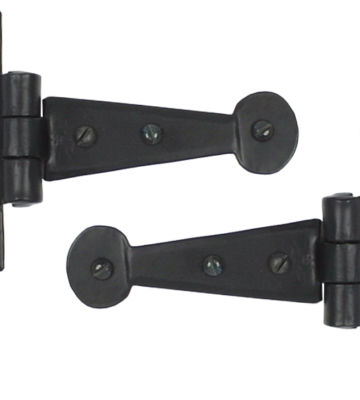 From The Anvil Black 4″ T Hinge (pair)