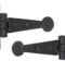From The Anvil Black 4" T Hinge (pair)