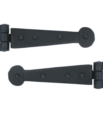 From The Anvil Black 6″ T Hinge (pair)