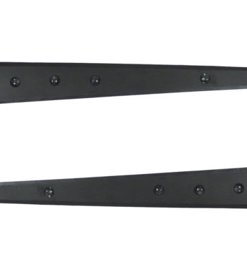From The Anvil Black 15” T Hinge (pair)