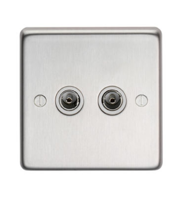 From The Anvil SSS Double TV Socket