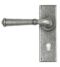 Pewter Regency Lever Lock set