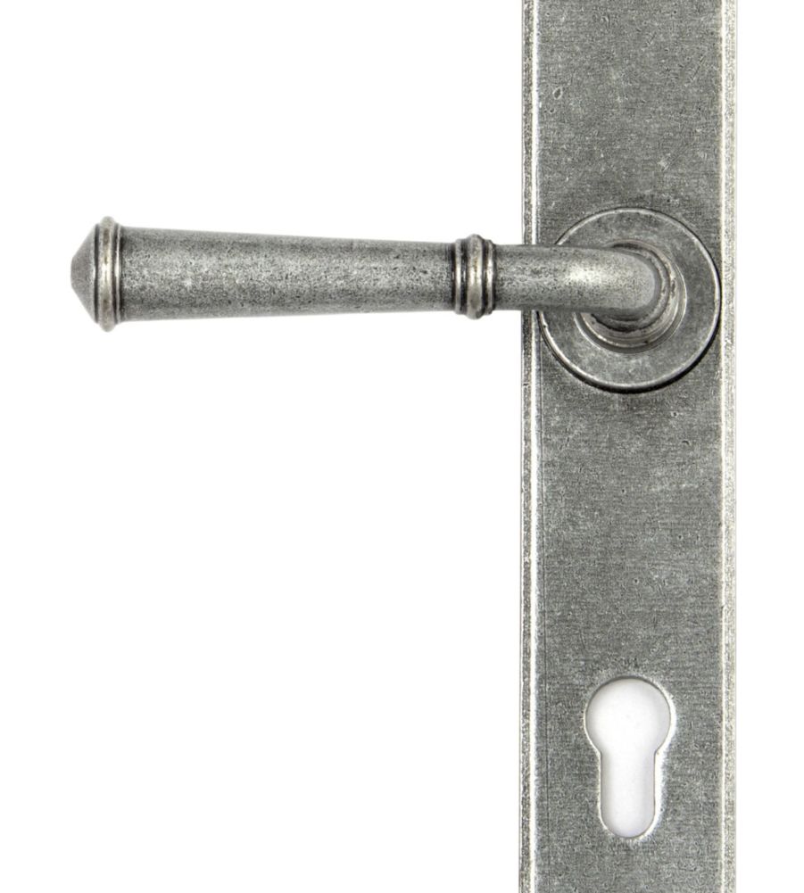 Pewter Regency Lever Espag. Lock Set