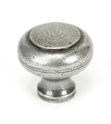 From The Anvil Pewter Regency Cupboard Knob – Large