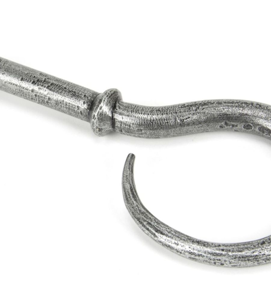 Pewter Hook Curtain Finial (Pair)