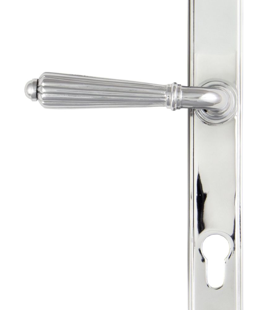 Polished Chrome Hinton Slimline Lever Espag. Lock Set