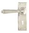 Polished Nickel Hinton Lever Lock Set