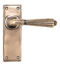 Polished Bronze Hinton Lever Latch Set