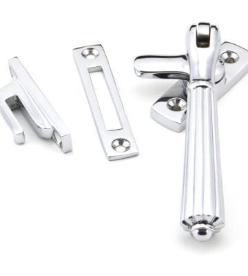 From The Anvil Polished Chrome Locking Hinton Fastener