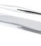 Polished Chrome 425mm Art Deco Pull Handle on Backplate