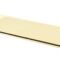 Aged Brass 425mm Art Deco Fingerplate