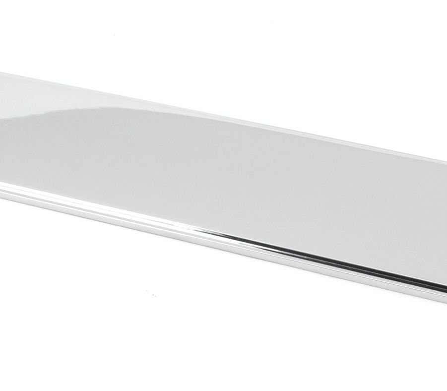 Polished Chrome 300mm Art Deco Fingerplate