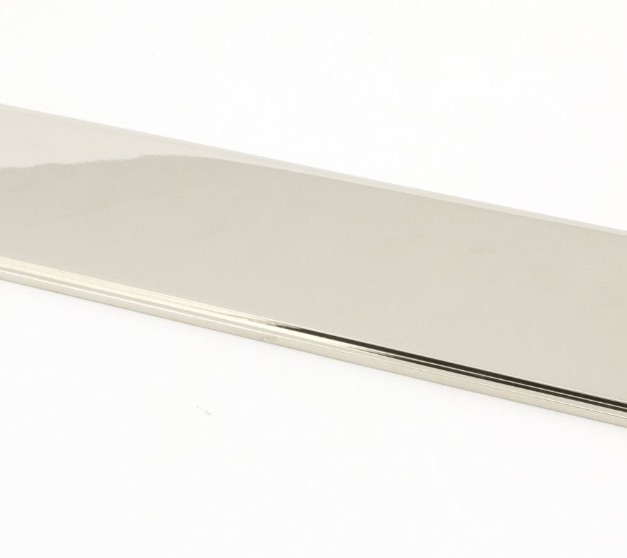 Polished Nickel 300mm Art Deco Fingerplate