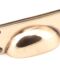 Polished Bronze Art Deco Drawer Pull
