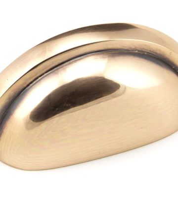 From The Anvil Polished Bronze Regency Concealed Drawer Pull