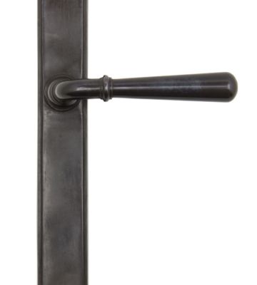 From The Anvil Aged Bronze Newbury Slimline Lever Latch Set