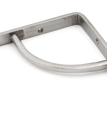 From The Anvil Natural Smooth 6” x 6” Plain Shelf Bracket