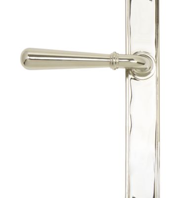 From The Anvil Polished Nickel Newbury Slimline Lever Latch Set