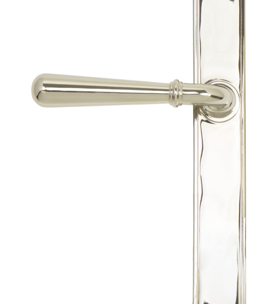 Polished Nickel Newbury Slimline Lever Latch Set