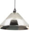 Hammered Nickel Hockley Pendant