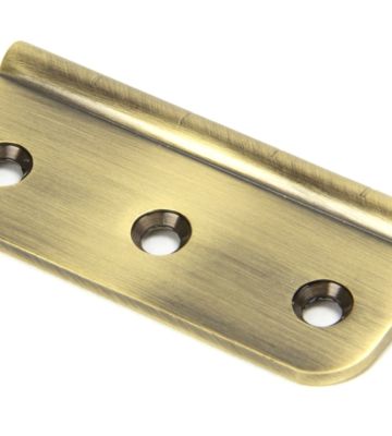 From The Anvil Aged Brass 75mm Dummy Butt Hinge