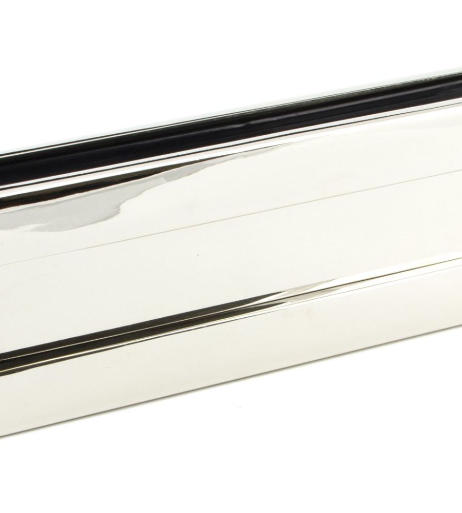 Polished Nickel Traditional Letterbox