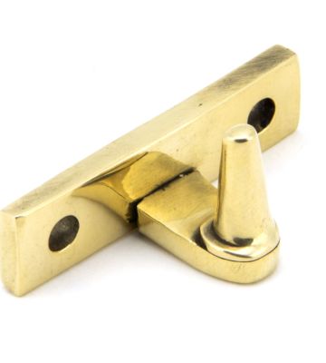 From The Anvil Aged Brass Cranked Casement Stay Pin