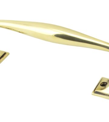 From The Anvil Aged Brass 230mm Art Deco Pull Handle