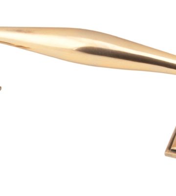 From The Anvil Polished Bronze 230mm Art Deco Pull Handle