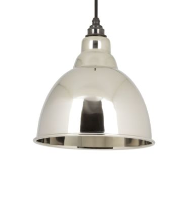 From The Anvil Smooth Nickel Interior Brindley Pendant