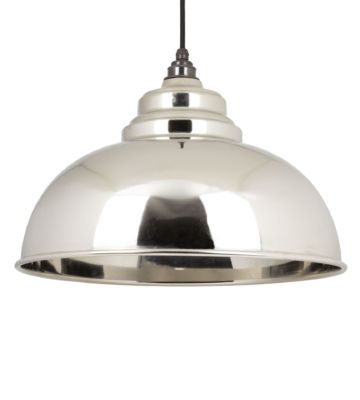 From The Anvil Smooth Nickel Interior Harborne Pendant