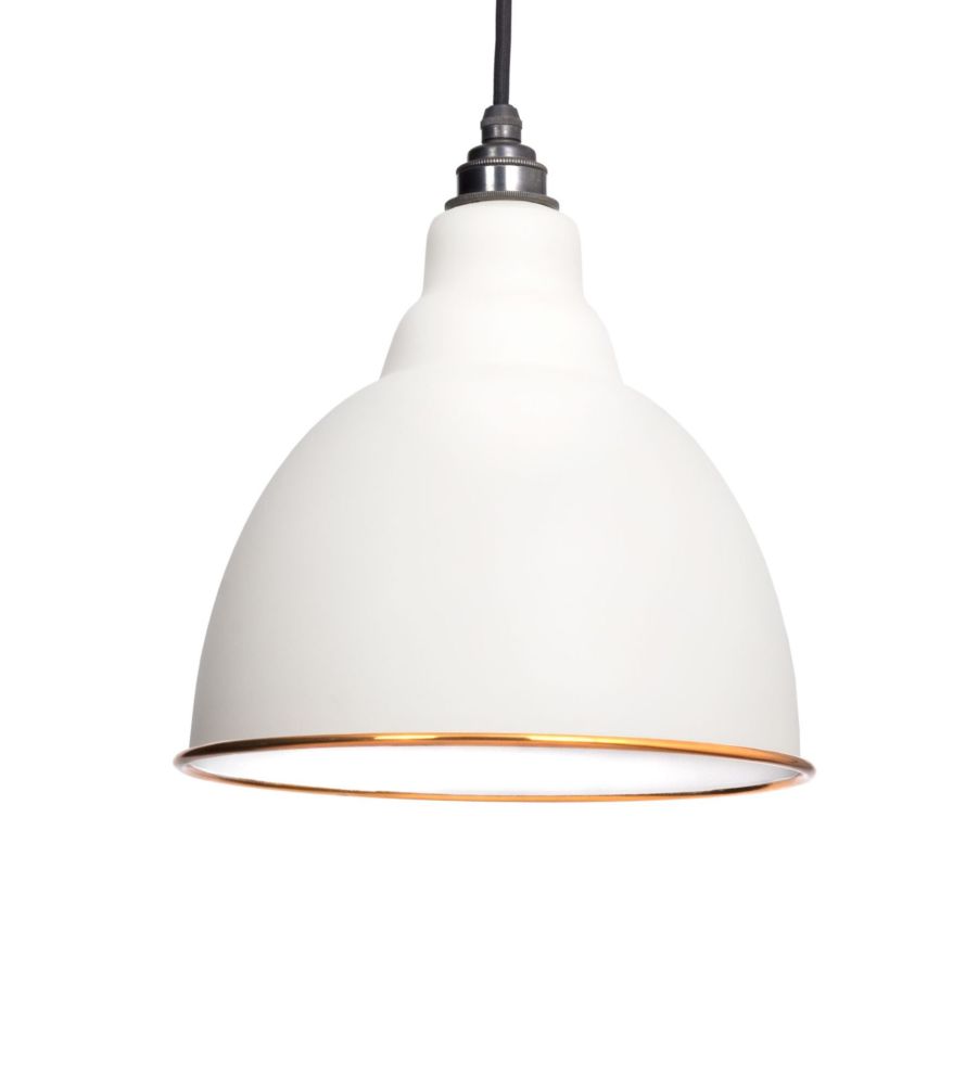 Oatmeal & White Interior Brindley Pendant