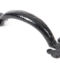 From The Anvil Black Antique 6" Fleur-de-Lys Pull Handle