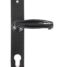 From The Anvil Black Antique Cottage Lever Unsprung Espag. Lock Set