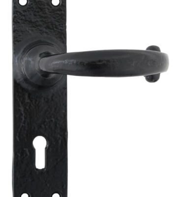 From The Anvil Black MF Lever Lock Set