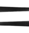 From The Anvil Black Smooth 18" T Hinge (pair)