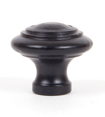 From The Anvil Black Cabinet Knob – Small