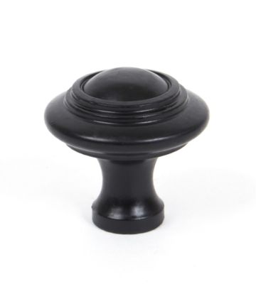 From The Anvil Black Cabinet Knob – Large