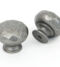 From The Anvil Natural Smooth Hammered Knobs - Small