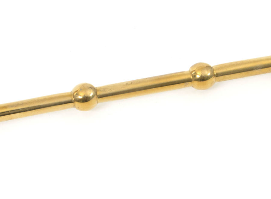 From The Anvil Polished Brass 8'' Cabin Hook