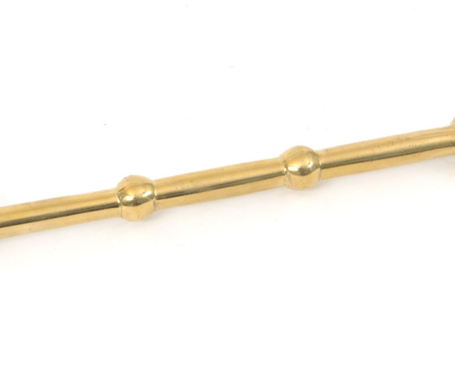 From The Anvil Polished Brass 6'' Cabin Hook