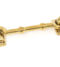 From The Anvil Polished Brass 4'' Cabin Hook