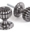 From The Anvil Natural Smooth Flower Mortice Knob Set