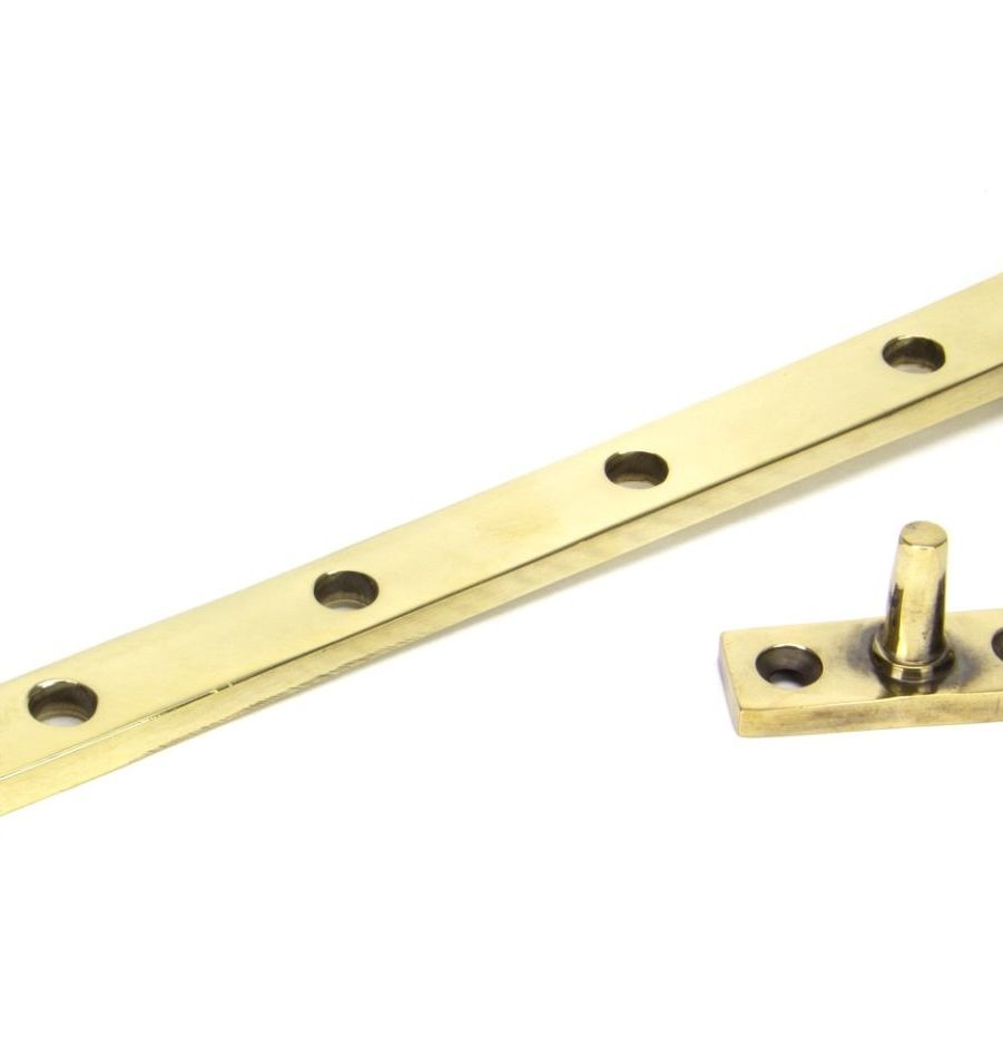 From The Anvil Aged Brass 10" Monkeytail Stay
