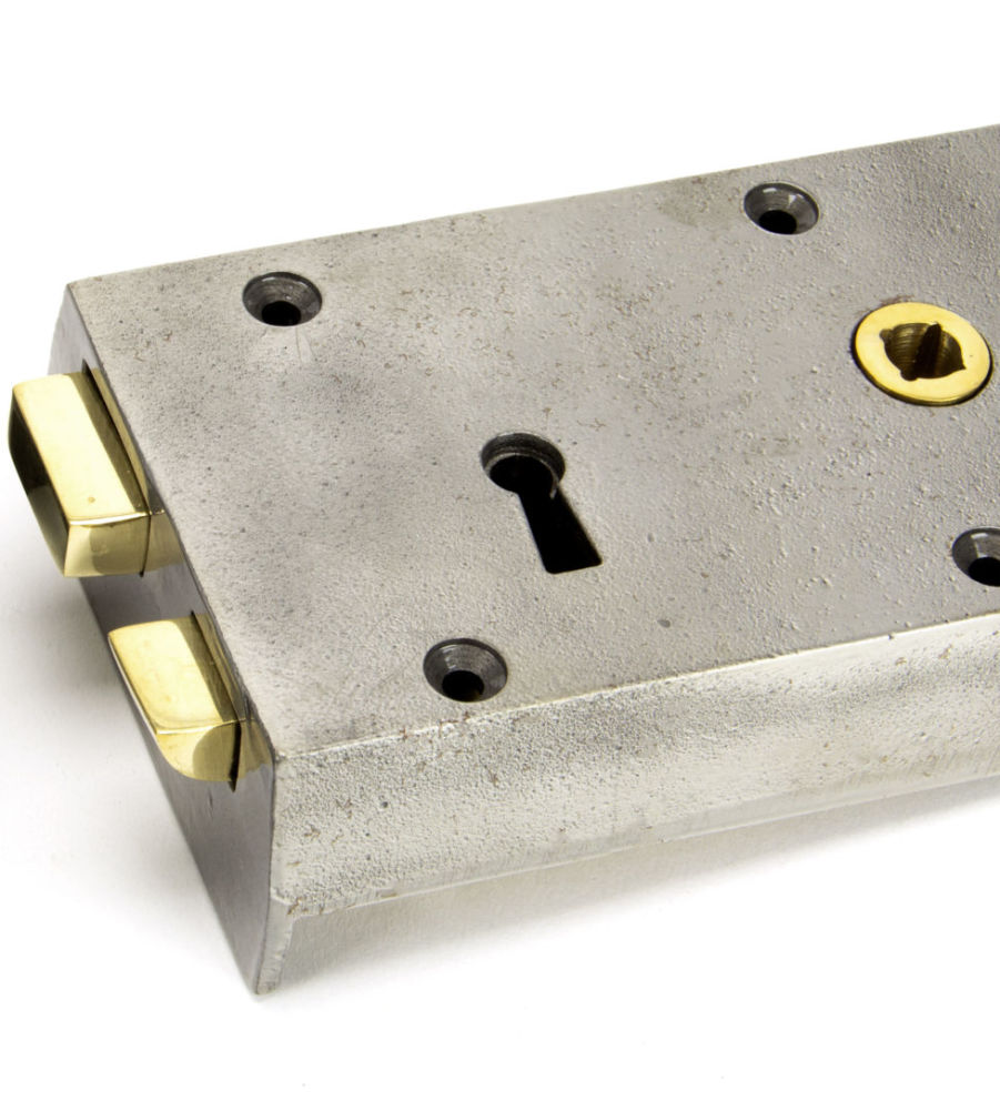 From The Anvil Iron Right Hand Rim Lock - Small